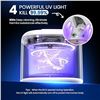 Image 8 : Ultrasonic Cleaner Machine for Jewelry, Retainers, Mouth Guards; 200ml, 4 Modes, Digital Timer - New