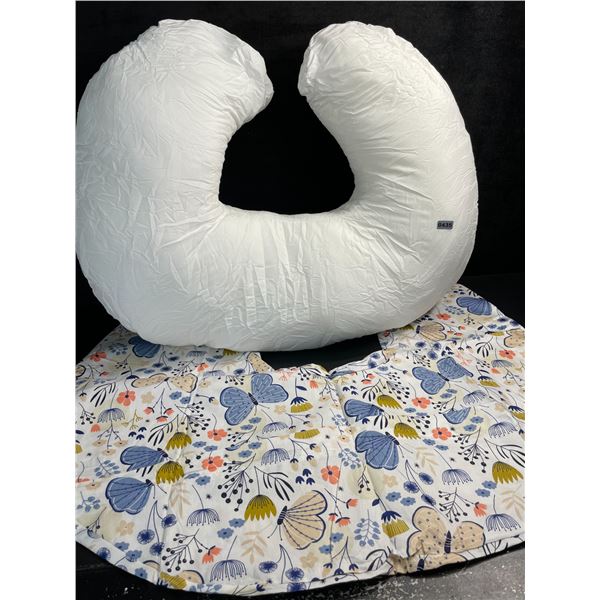Ergonomic Nursing Maternity Pillow with Washable/Removable Cover - New