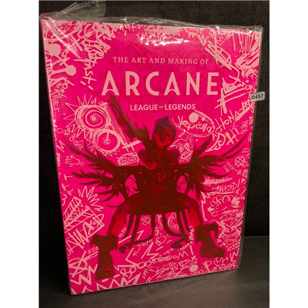 The Art and Making of Arcane (Gaming) League of Legends Hardcover Book - New Sealed