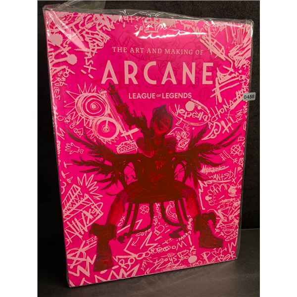 The Art and Making of Arcane (Gaming) League of Legends Hardcover Book - New Sealed