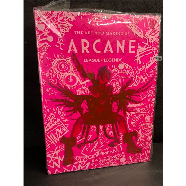 The Art and Making of Arcane (Gaming) League of Legends Hardcover Book - New Sealed