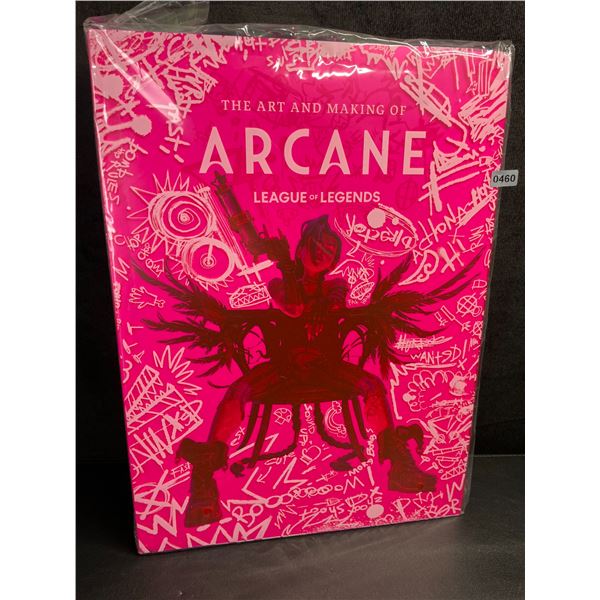 The Art and Making of Arcane (Gaming) League of Legends Hardcover Book - New Sealed