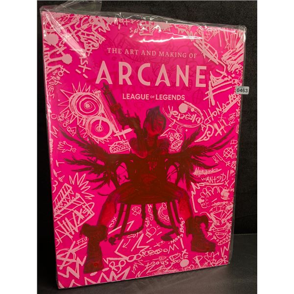 The Art and Making of Arcane (Gaming) League of Legends Hardcover Book - New Sealed