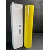 Image 2 : 35FT Roll of Yellow Heat Transfer Vinyl; Iron-On HTV for Cricut/Heat Press Crafts/Custom Shirts; New