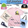 Image 6 : 35FT Roll of Yellow Heat Transfer Vinyl; Iron-On HTV for Cricut/Heat Press Crafts/Custom Shirts; New