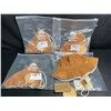 Image 2 : Lot of 4 Hatiis Baby/Toddler/Kids Sun Hats - UPF 50+ Sun Protection Bucket Hats (Dark Orange) - New