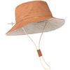 Image 8 : Lot of 4 Hatiis Baby/Toddler/Kids Sun Hats - UPF 50+ Sun Protection Bucket Hats (Dark Orange) - New