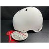 Image 2 : Triple Eight Certified Sweatsaver Bike/Sports Helmet - Size XL- White - New with Tags!