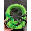 Image 3 : Triple Eight Certified Sweatsaver Bike/Sports Helmet - Size L- Grey/Green - New with Tags!