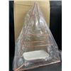 Image 3 : Lot of 2 Rose Gold 4-Tier Pyramid Jewelry Organizers/Holders with Tray - 12" Tall - New