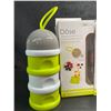 Image 2 : Lot of 2 Bbluv Dose Multipurpose Stackable Containers; Great for Snacks/On-the-Go! - New