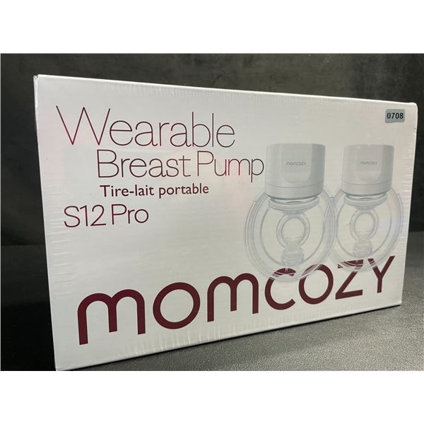 Momcozy S12 Pro Hands-Free Wearable Lightweight Breast Pump - NEW SEALED!!