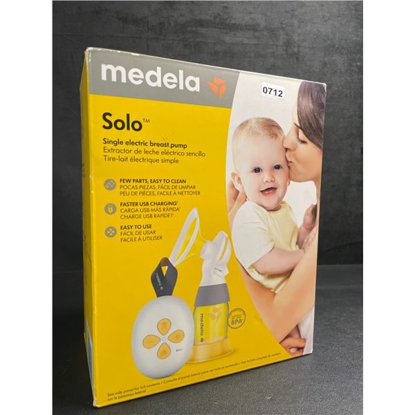 Medela Solo Single Electric Breast Pump - BRAND NEW SEALED!