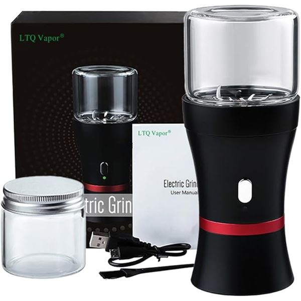 LTQ Vapor Electric Automatic Herb Grinder; USB-Rechargeable; Ideal for 1gram Capacity - New Sealed!
