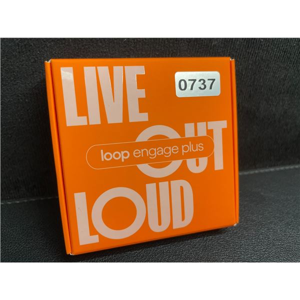 Loop Engage Plus Earplugs - 8 Ear Tip Sizes Incl; 16 dB & 10dB NRR coverage - Lucid Rose - New