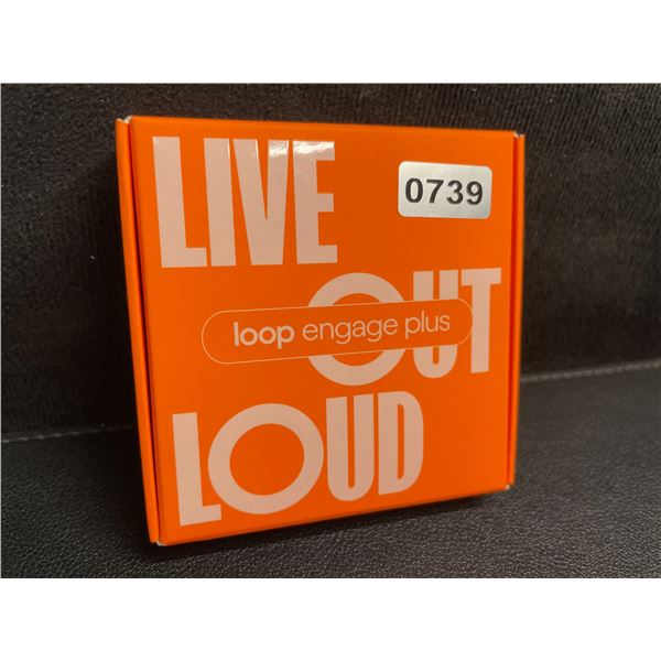 Loop Engage Plus Earplugs - 8 Ear Tip Sizes Incl; 16 dB & 10dB NRR coverage - Lucid Rose - New