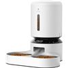 Image 1 : PetLibro Automatic 2/5L Dog or Cat Food Feeder Dispenser - Dual-Bowl Design; LED Display - NEW