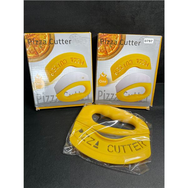 Lot of 2 Pizza Cutters - New