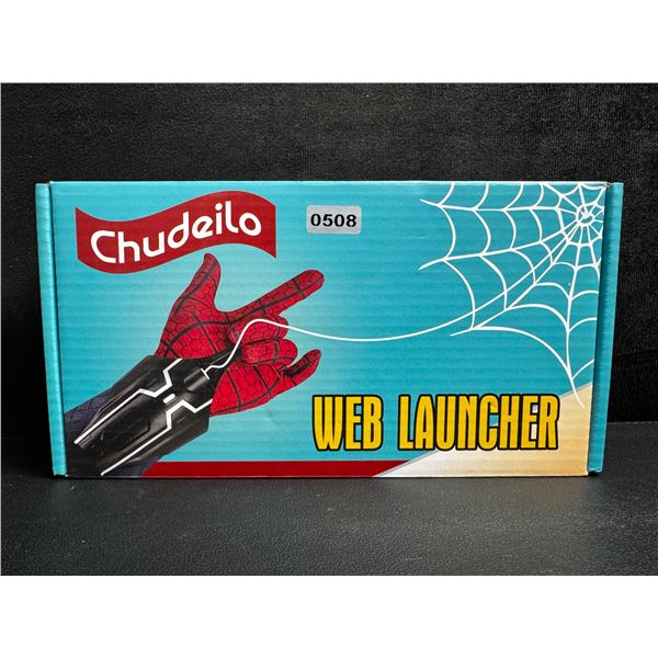 Spider Web Shooter Toy/Launcher Glove with 9.8FT Range - Great for Superhero Role-Play - New