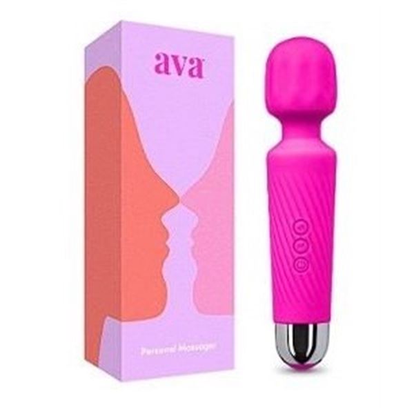 Hot Pink Personal Massagers/8-Speed Vibrators - Silent & Portable, USB-Rechargeable - New