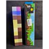 Image 1 : Minecraft Light-Up Wall Torch Lamp - USB-Rechargeable; Multi-Color Effects - New