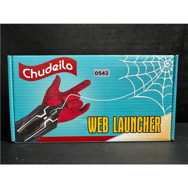 Spider Web Shooter Toy/Launcher Glove with 9.8FT Range - Great for Superhero Role-Play - New