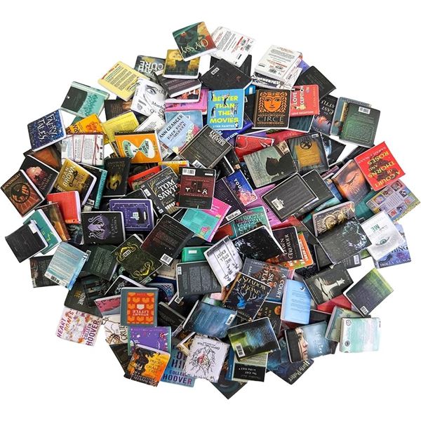 3 Packs (300pcs Each) Mini Books for Dollhouse/Mini Bookshelves - New
