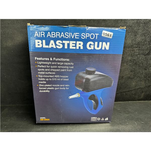 Air Powered 510ml Abrasive Spot Blaster Gun - New