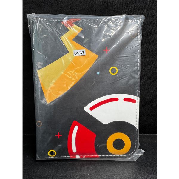 Premium Pokemon Style Faux Leather Trading Card Binder Holds Up To 400 Cards - New
