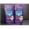 Image 1 : 2 Boxes of Poise Overnight Ultra Thin Fresh Protection - New