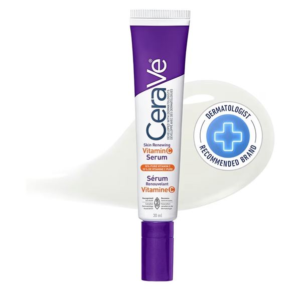 CeraVe Vitamin C Serum with Hyaluronic Acid and Vitamin B5 - New