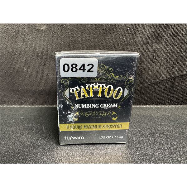 1.75OZ Bottle of 6 Hour Maximum Strength Tattoo Numbing Cream - New