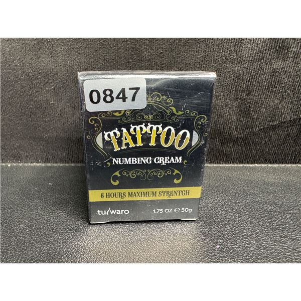 1.75OZ Bottle of 6 Hour Maximum Strength Tattoo Numbing Cream - New