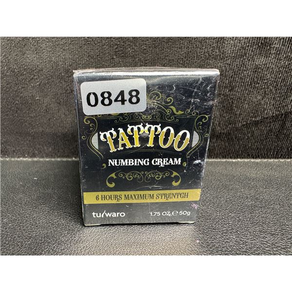 1.75OZ Bottle of 6 Hour Maximum Strength Tattoo Numbing Cream - New