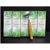 Image 1 : 5 EcoLuxe Wooden Handle Personal Reusable Razors - New