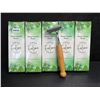 Image 1 : 5 EcoLuxe Wooden Handle Personal Reusable Razors - New