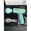 Image 2 : Mini Handheld Massage Gun (Teal) For Pain Relief/Muscle Recovery - New