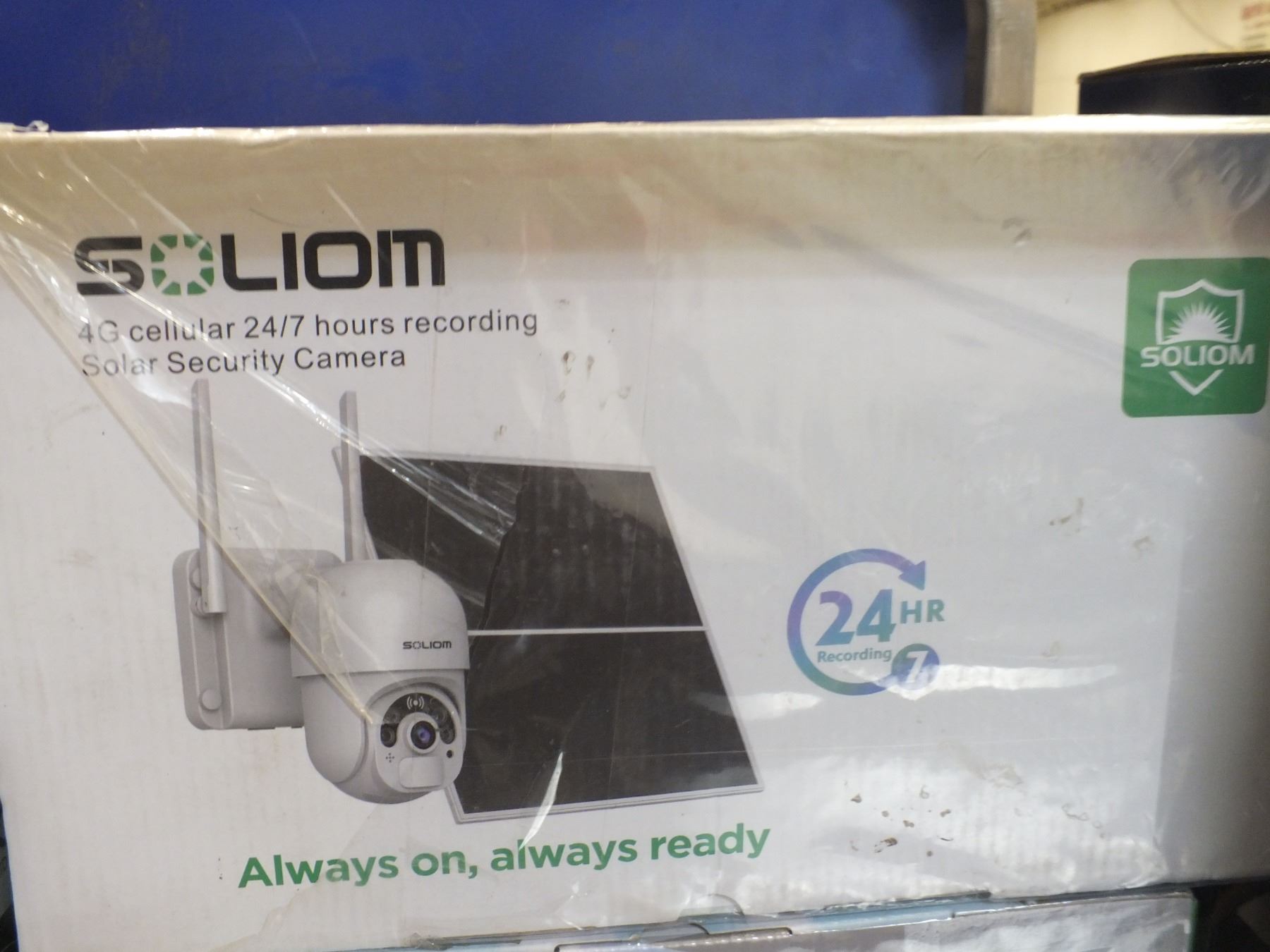Soltek Security Camera Solicom Outdoor Solar Powered Security Camera