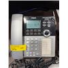 Image 3 : VTech CM18445 4-Line Small Business Phone System - Main Console, Desk Set & Cordless Handset