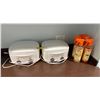 Image 2 : 2 Satin Smooth Professional Double Wax Warmers & 5 Satin Smooth Skin Care Sprays