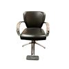 Image 2 : Amilie Foot Pedal Adjustable Salon Styling Arm Chair with Footrest