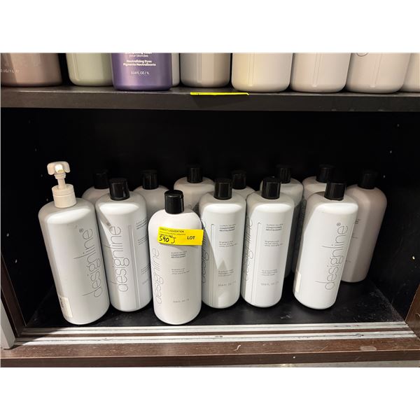 Bulk Lot of Professional Designline Salon Hair Care - 10+ Liter Size Bottles
