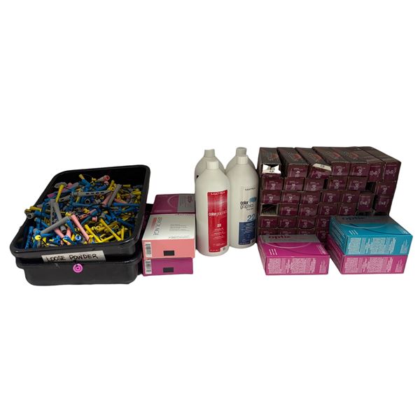 Bulk Matrix Salon Inventory - ColorGraphics, SoColor, Perm Rods & Developers -