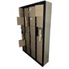 Image 1 : 24-Compartment Metal Personal Storage Locker - 6-Tier Commercial Security Unit