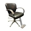 Image 1 : Amilie Foot Pedal Adjustable Salon Styling Arm Chair with Footrest