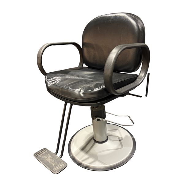 Professional Black Shampoo Chair with Airlift Gas Lift