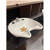 Image 2 : Professional White Ceramic Tilting Shampoo Bowl with Fixtures