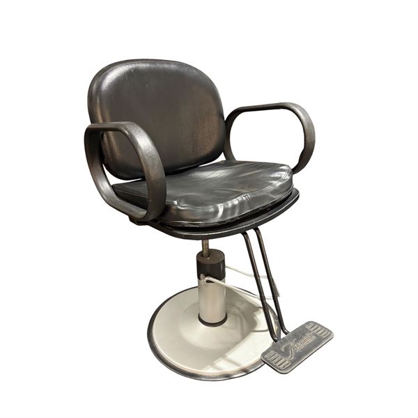 Professional Black Shampoo Chair with Airlift Gas Lift