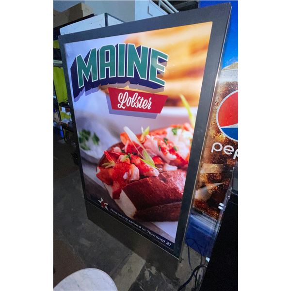 Large Vertical Tower Display, H72" x W42" x D12"