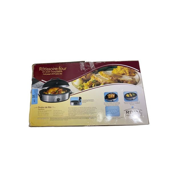 Rival Stainless Steel Roaster Oven (Model RO1801BRS-CN)